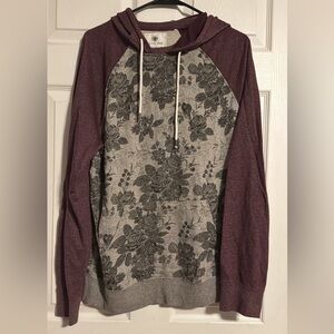 Men’s floral hoodie